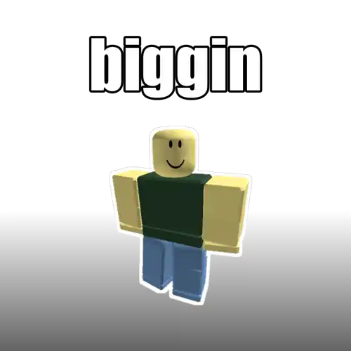 biggin — Roblox account, joined 4/12/2008