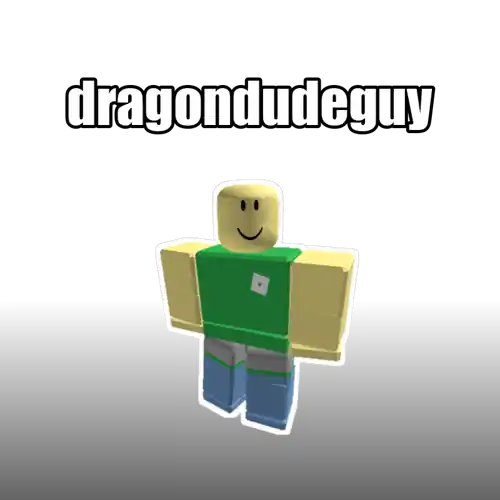dragondudeguy — Roblox account, joined 12/9/2008